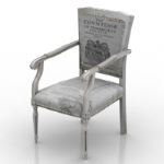 vintage European chair model