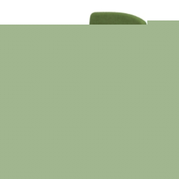 dark green armchair model