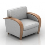 Luxury Armchair model