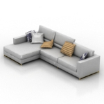 silver sofa model
