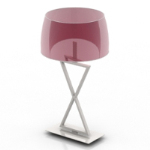 purple exquisite table lamp model