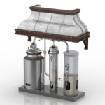 Combination water heaters 3D models