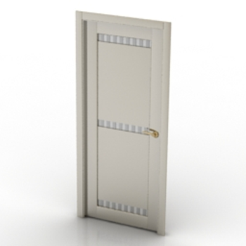 Model home white door