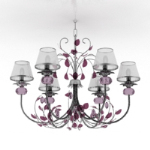 violet style chandelier model