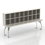 small grid cabinet model