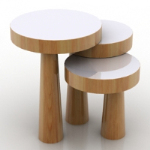 single pillar chair model