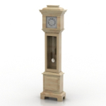 Retro wooden clock models