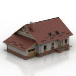 3D model cabins