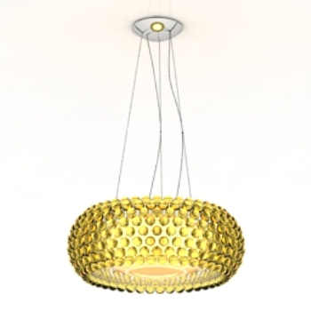 bright golden chandelier model