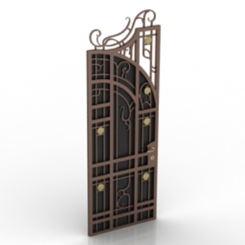 Model European pattern of the door