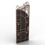 Model European pattern of the door