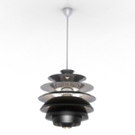 black rosette chandelier models