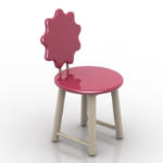 adorable child bench 3D models
