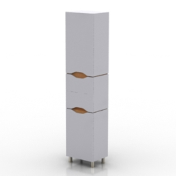 white high cabinet model