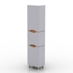 white high cabinet model