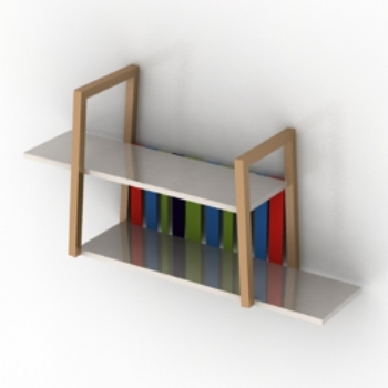 simple bookshelf model