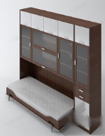 Den cabinet 3d model