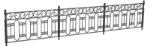 3d model park railings