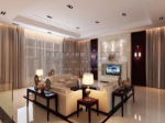 Retro living room 3d model