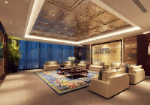 European-style luxury living room design model