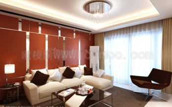 Cozy living room 3D model