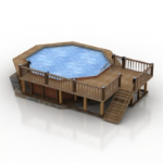 3d model pool