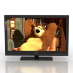 3d model of LCD TV