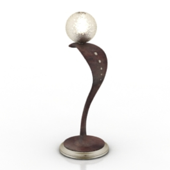 Lighting models shaped trophy