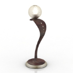 Lighting models shaped trophy