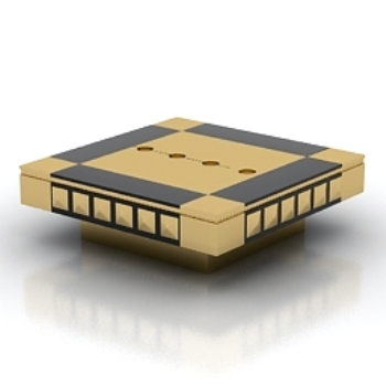 Yellow Table 3d model