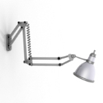 Folding table lamp 3d model