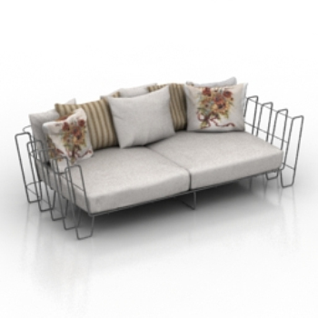 European home cozy sofa model