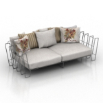 European home cozy sofa model