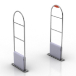 Supermarket detection gate 3d model