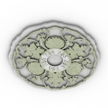 Glyph rose pattern