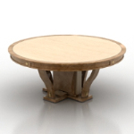 Retro styling roundtable model