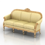 European luxury sofa model
