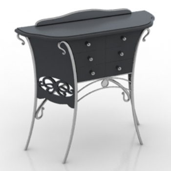 Black lockers model