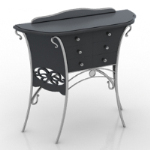 Black lockers model