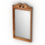 European classical vanity mirror