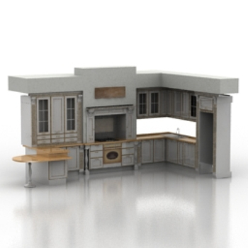 full integration of kitchen furniture
