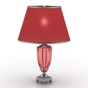 red lamp model