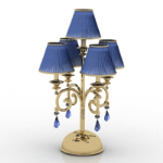 blue fine hotel lamp model