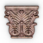 totem carved model