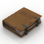 sheepskin book model