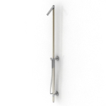 steel shower 3d model, model bathroom