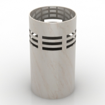 waste barrels 3d models