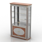 glass showcase model