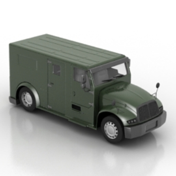 escort car 3d model