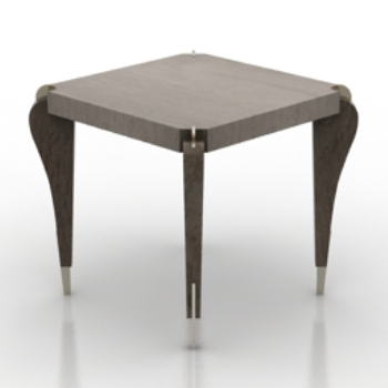 3d ebony desk model
